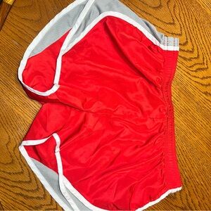 Soffe Red Low Rise Shorts